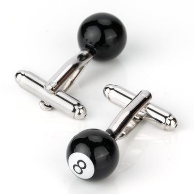 Eight Ball Pool / Billard Cufflinks