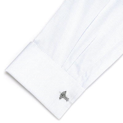 Caduceus Medical Symbol Cufflinks