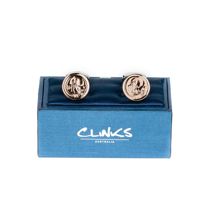 Australian 1 Cent Coin Cufflinks