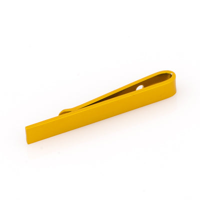 Yellow Metallic Small Tie Bar