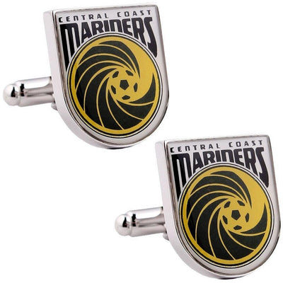 Central Coast Mariners A-League Football Cufflinks, Novelty Cufflinks, CL5127, Mens Cufflinks, Cufflinks, Cuffed, Clinks, Clinks Australia