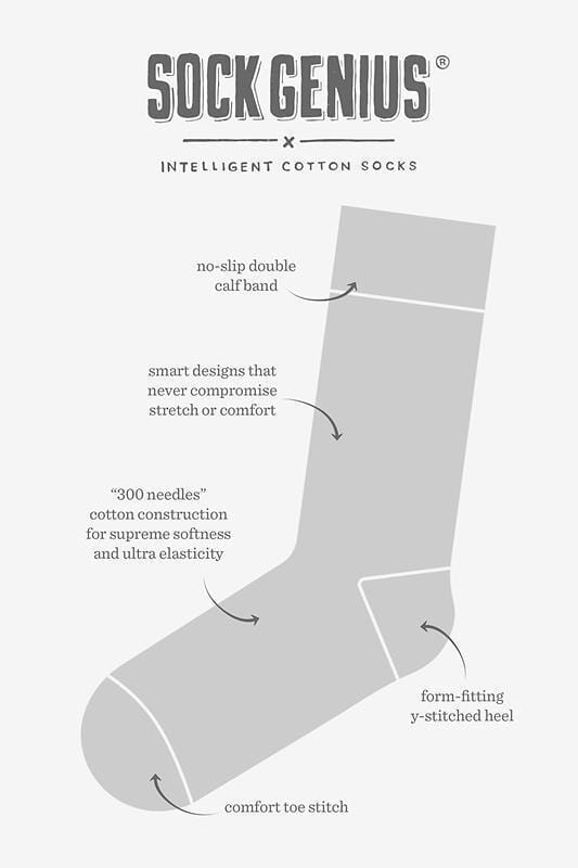 Shamrocks Sock Socks Sock Genius 