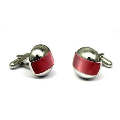 Elliptical Red Cat Eye Cufflinks, Classic & Modern Cufflinks, CL2020, Mens Cufflinks, Cufflinks, Cuffed, Clinks, Clinks Australia