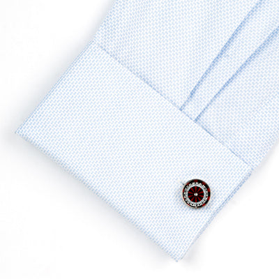 Roulette Wheel & Ball Cufflinks