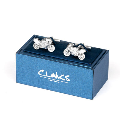 Sports Motorbike Cufflinks