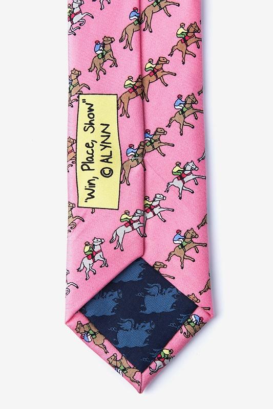 Win, Place, Show Skinny Tie