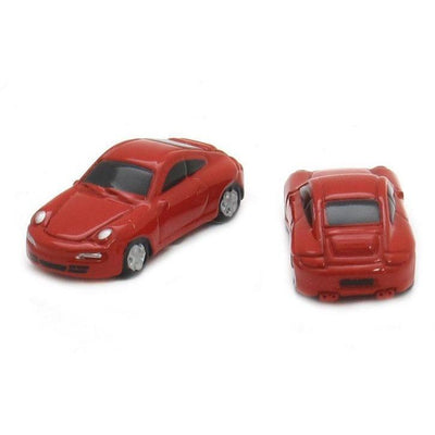 Red Porsche 911 Car Cufflinks