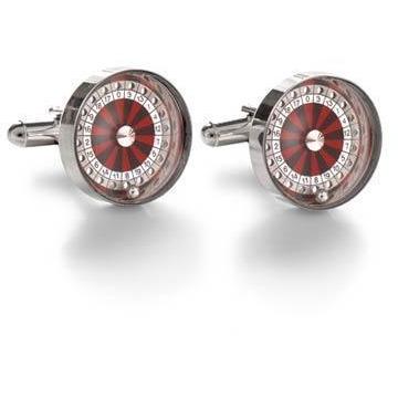 Roulette Wheel & Ball Cufflinks