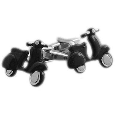 Scooter Black Cufflinks