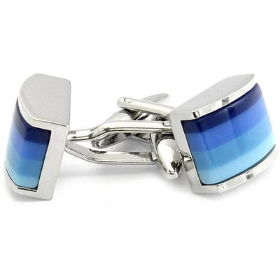 Skyline Blue Cufflinks