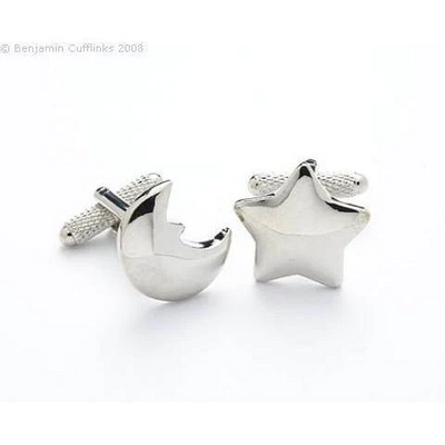 Star & Moon Cufflinks