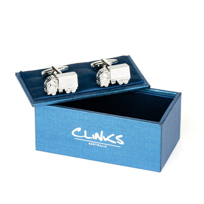 Silver Truck Cufflinks